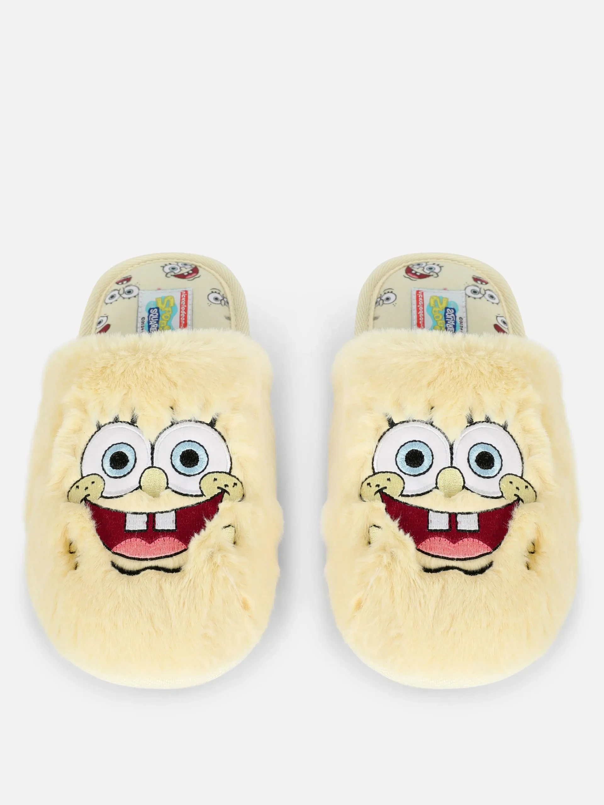 Chaussons Fourrés Bob L'éponge