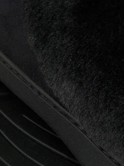 Chaussons Mocassins Doublés En Fausse Fourrure