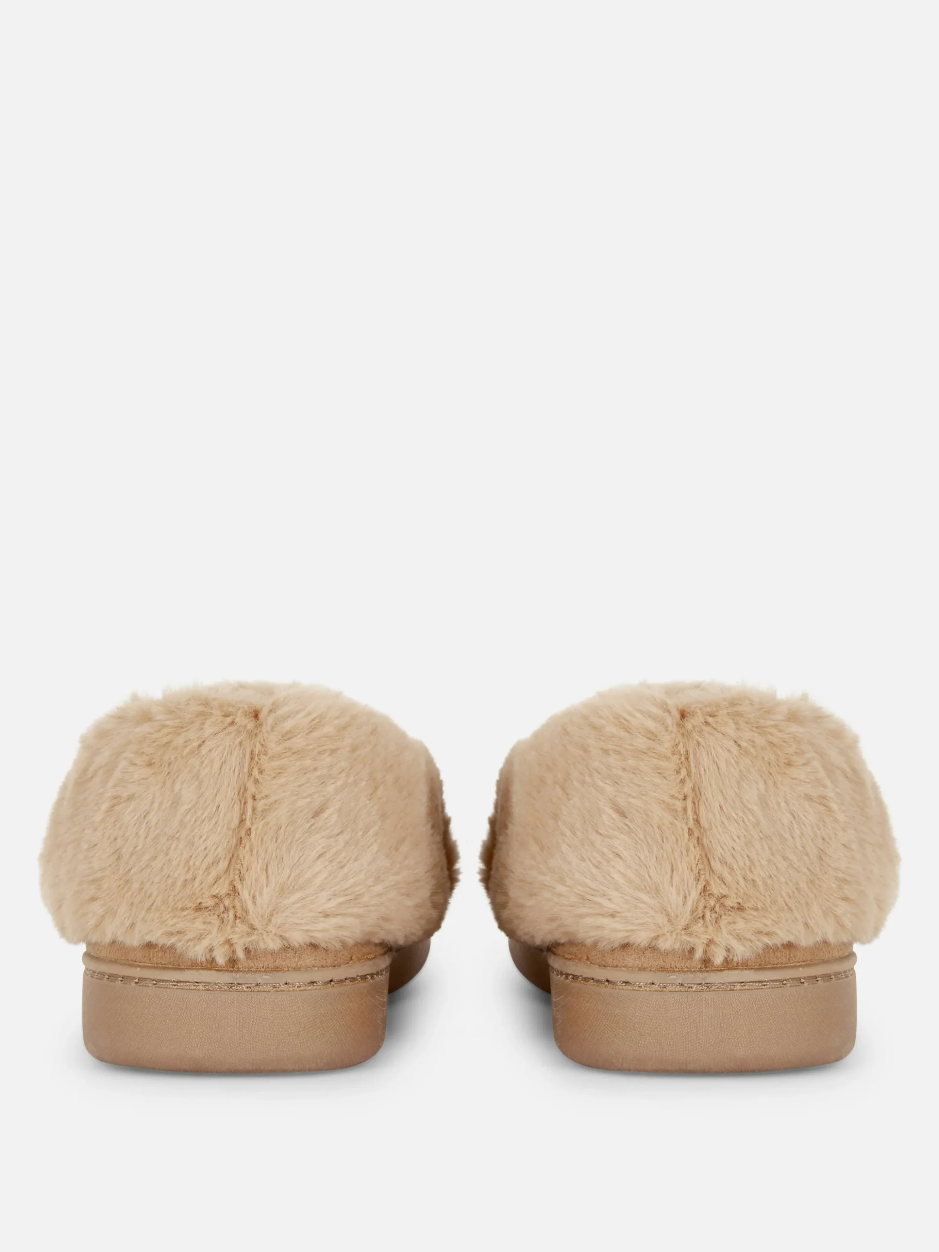 Chaussons Mocassins Doublés En Fausse Fourrure