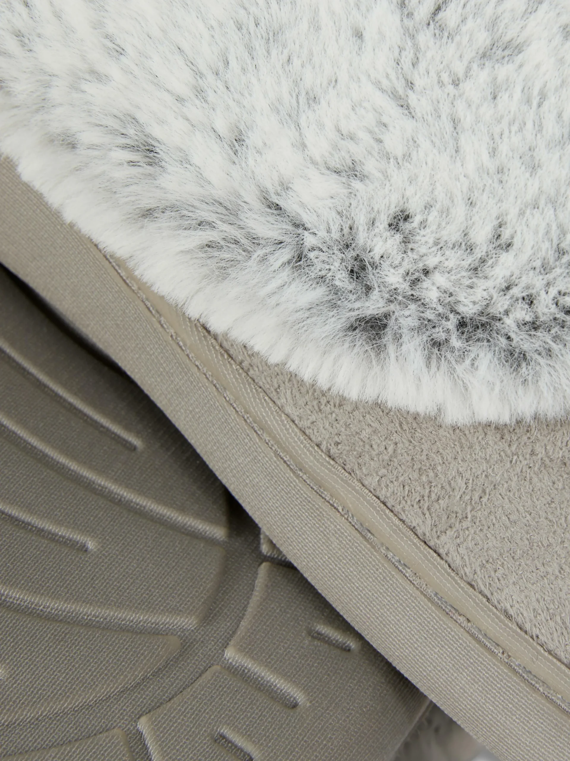 Chaussons Mocassins Doublés En Fausse Fourrure