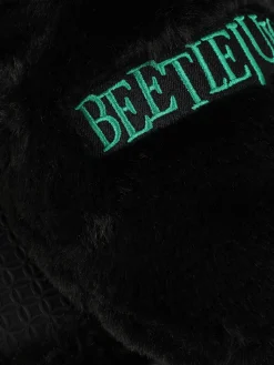 Chaussons Mule Duveteux Beetlejuice