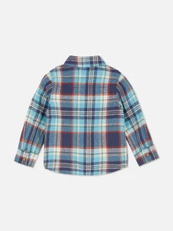 Chemise à Manches Longues à Carreaux