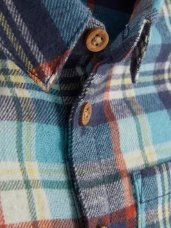 Chemise à Manches Longues à Carreaux