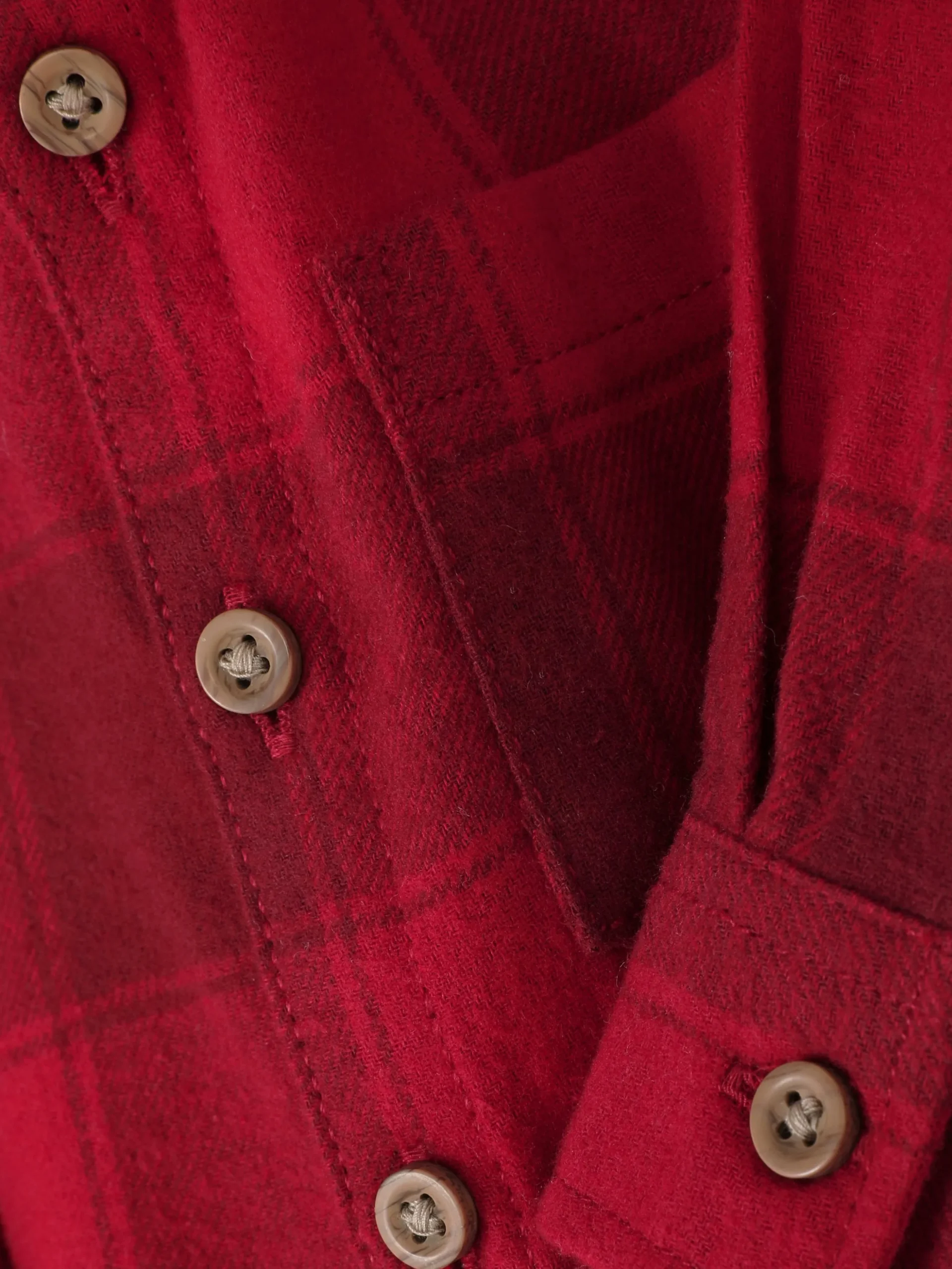 Chemise à Manches Longues à Carreaux