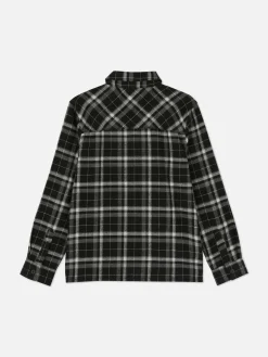 Chemise Boutonnée à Carreaux