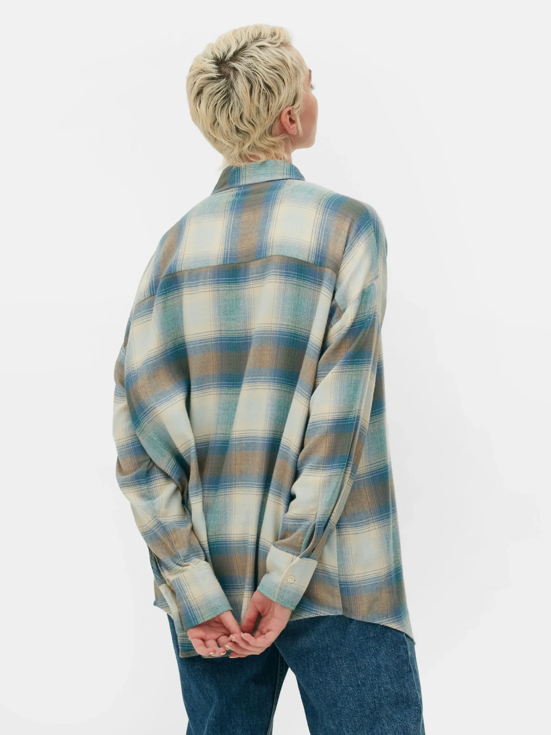 Chemise Coupe Boyfriend à Carreaux