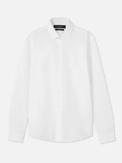 Chemise Coupe Regular à Manches Longues