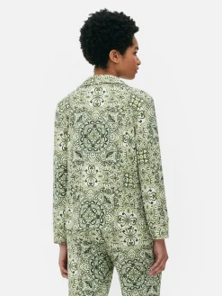 Chemise De Nuit De Pyjama Graphique à Motif Mandala