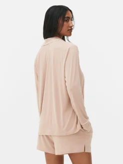 Chemise De Pyjama En Jersey