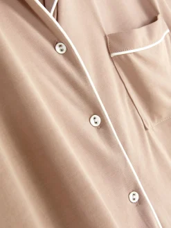 Chemise De Pyjama En Jersey