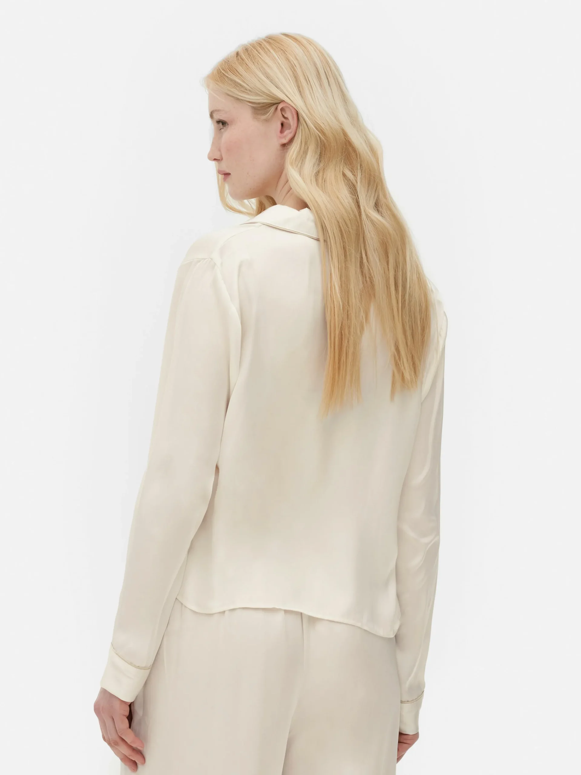 Chemise De Pyjama En Satin