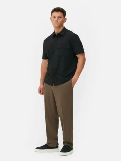 Chemise Droite à Manches Courtes Kem