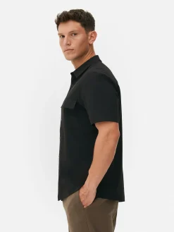 Chemise Droite à Manches Courtes Kem