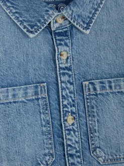 Chemise En Jean à Manches Longues