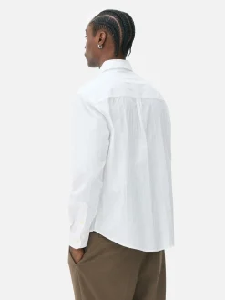 Chemise Jacquard à Manches Longues