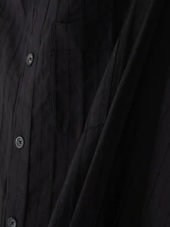 Chemise Jacquard à Manches Longues