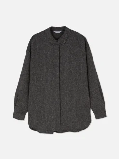 Chemise Mouchetée à Manches Longues à Coordonner The Edit