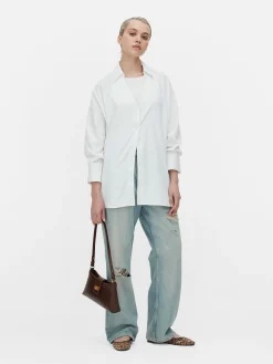 Chemise Oversize En Popeline