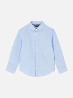 Chemise Oxford à Manches Longues Garçon
