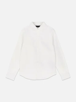 Chemise Oxford à Manches Longues Pour Ado