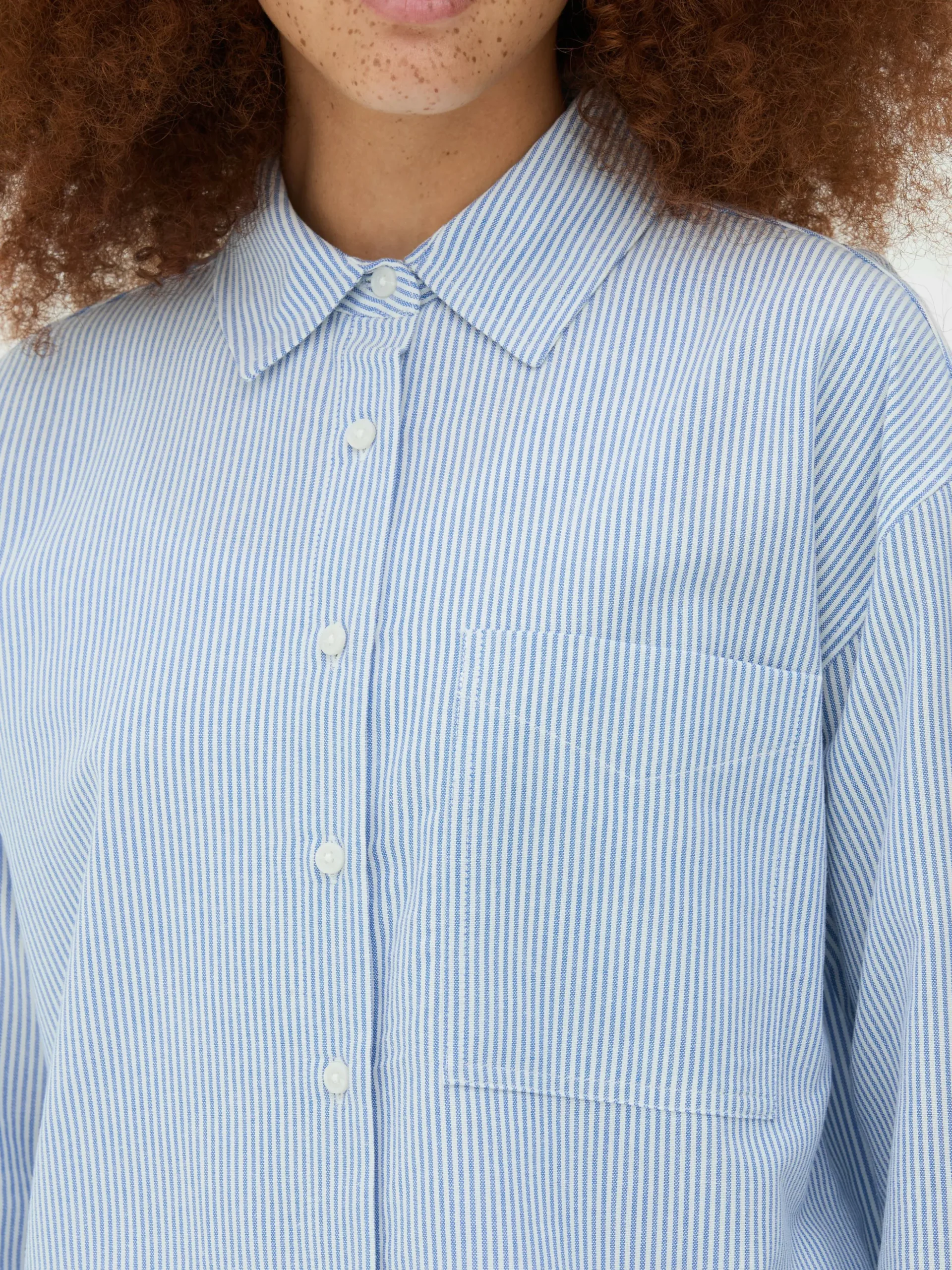 Chemise Oxford à Rayures
