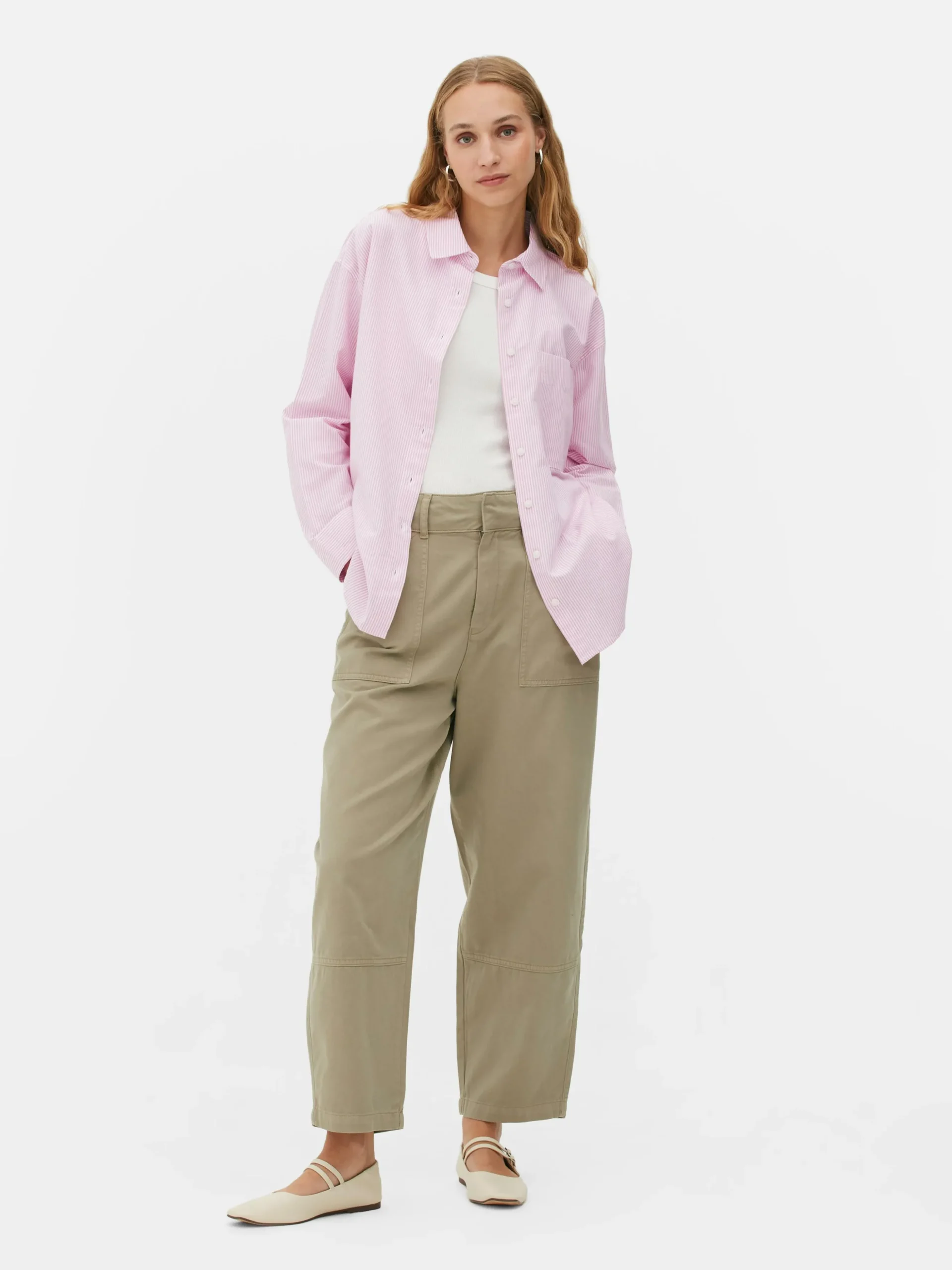 Chemise Oxford à Rayures