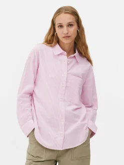 Chemise Oxford à Rayures