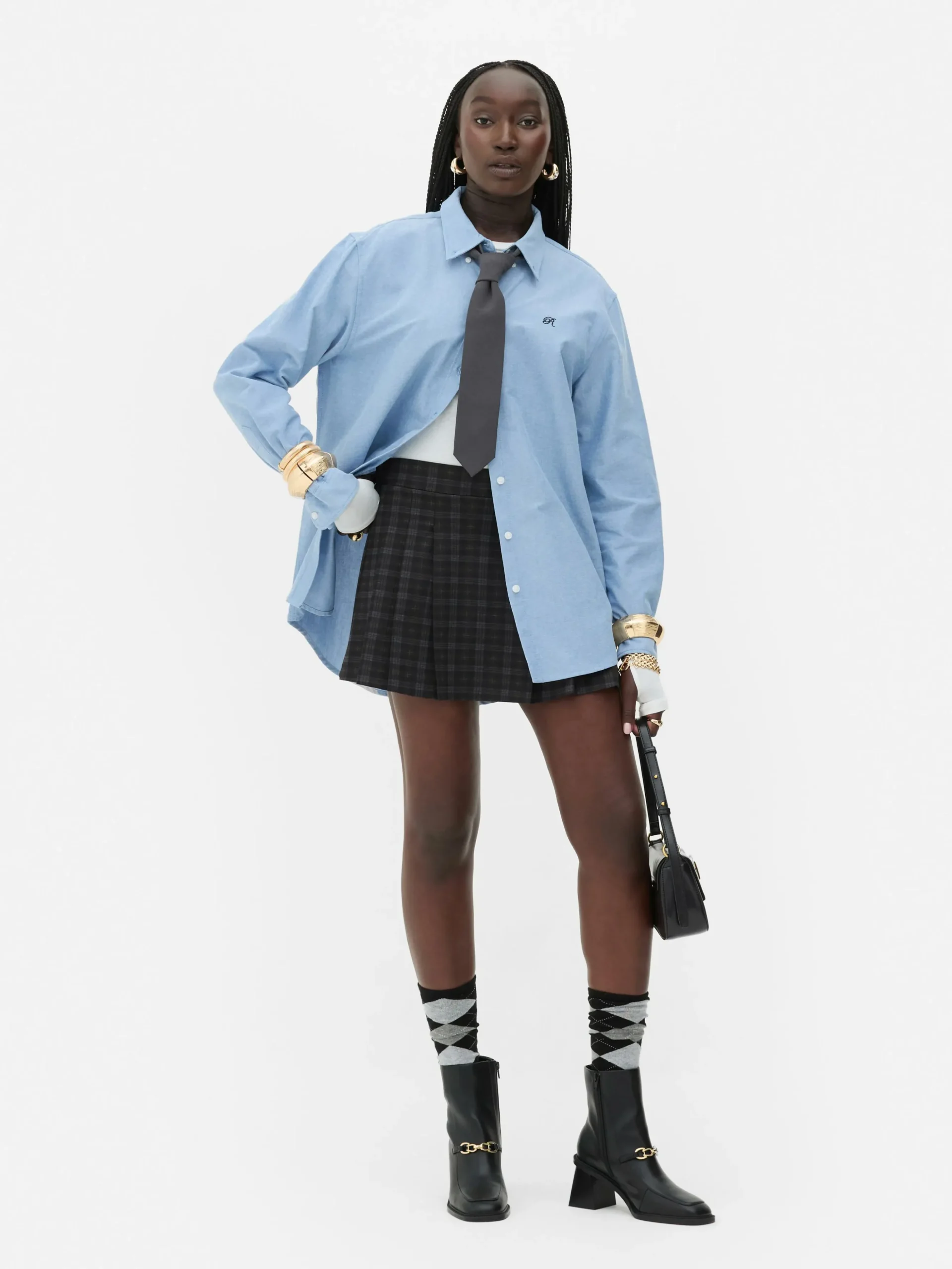 Chemise Oxford Boutonnée Rita Ora