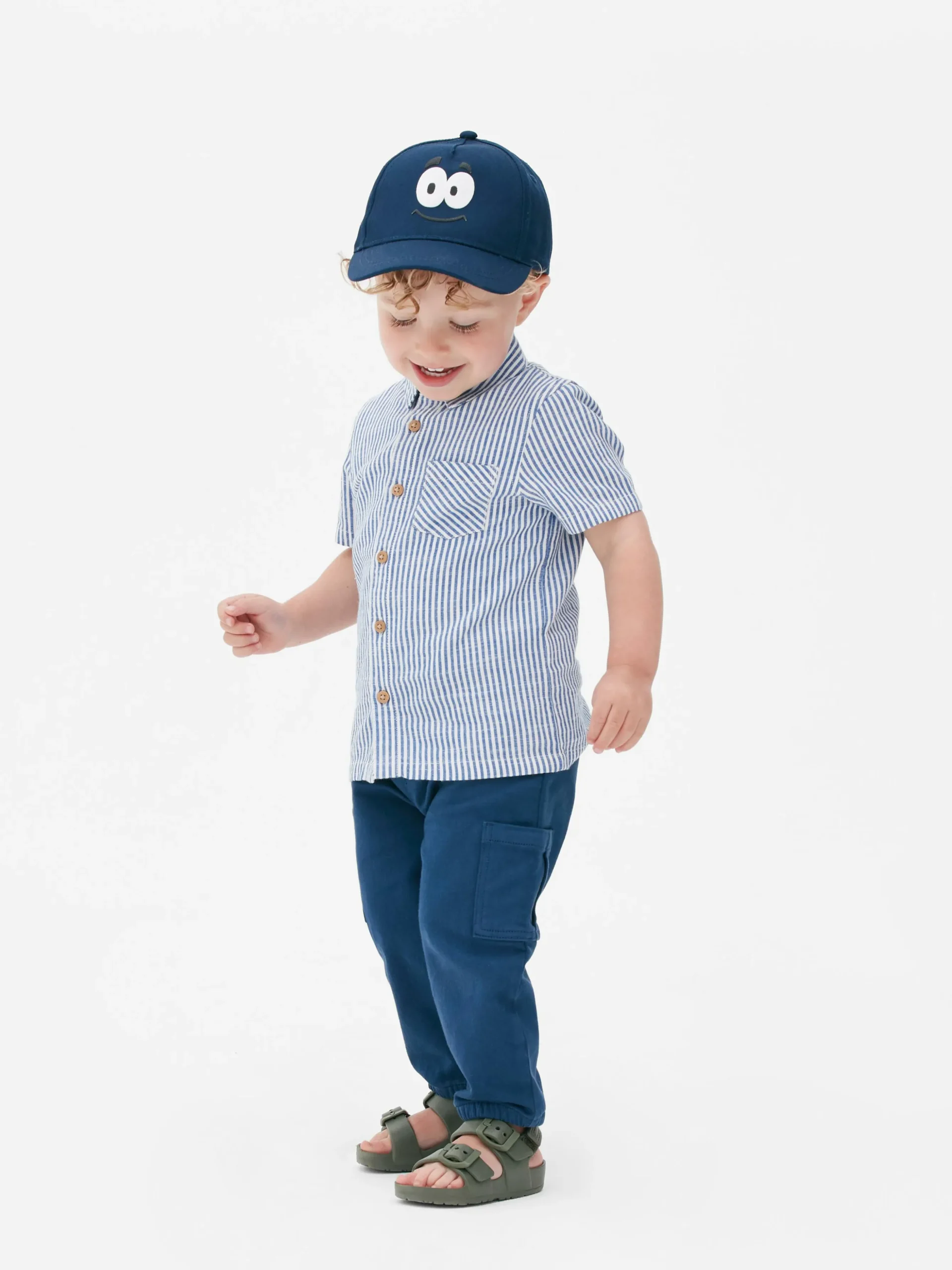 Chemise Rayée à Manches Courtes