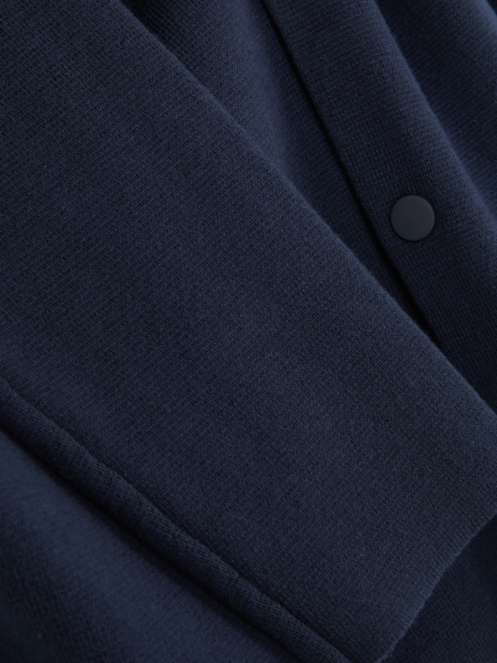 Chemise Tricotée à Boutons-pression