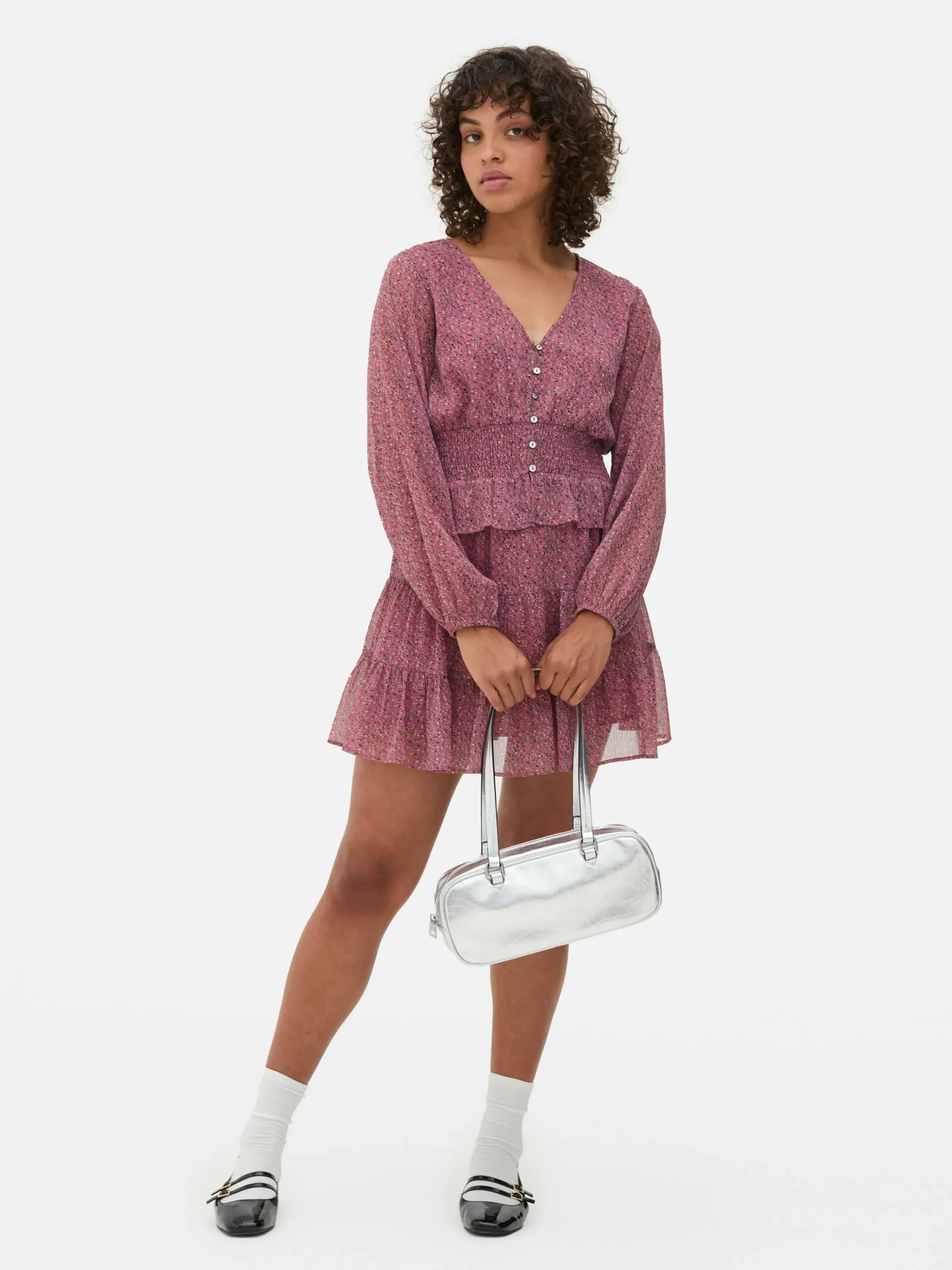 Chemisier à Taille Froncée