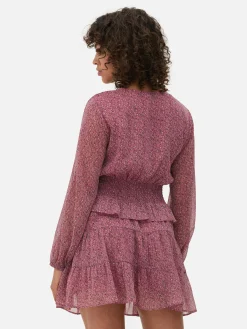 Chemisier à Taille Froncée