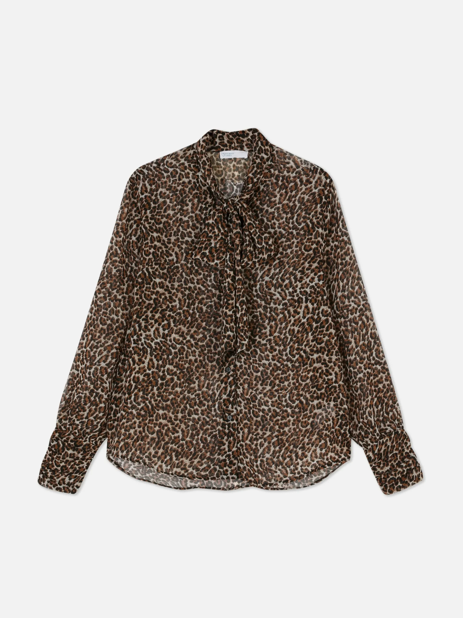 Chemisier Boutonné Avec Lien à Nouer Au Col