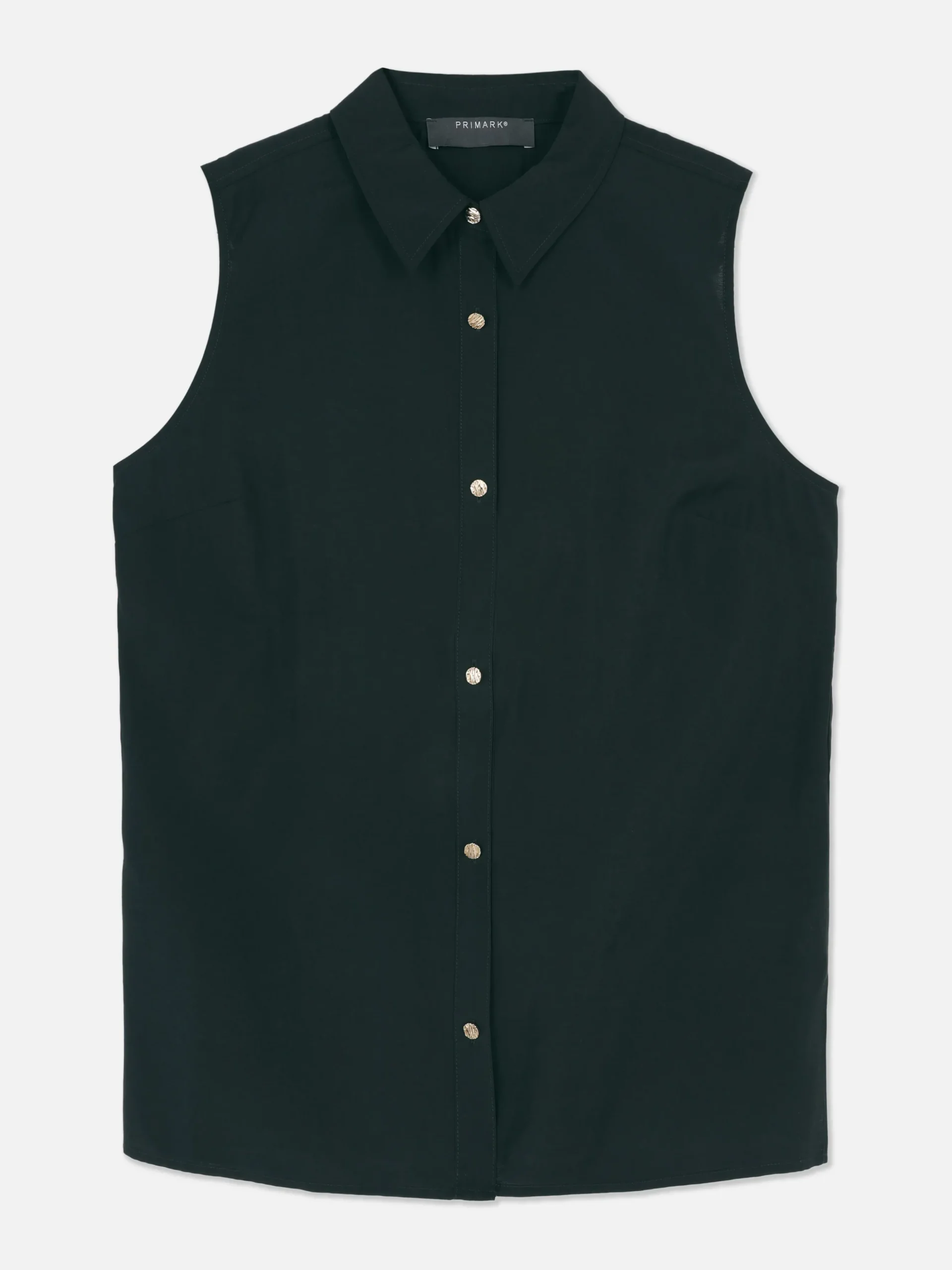 Chemisier Boutonné Sans Manches