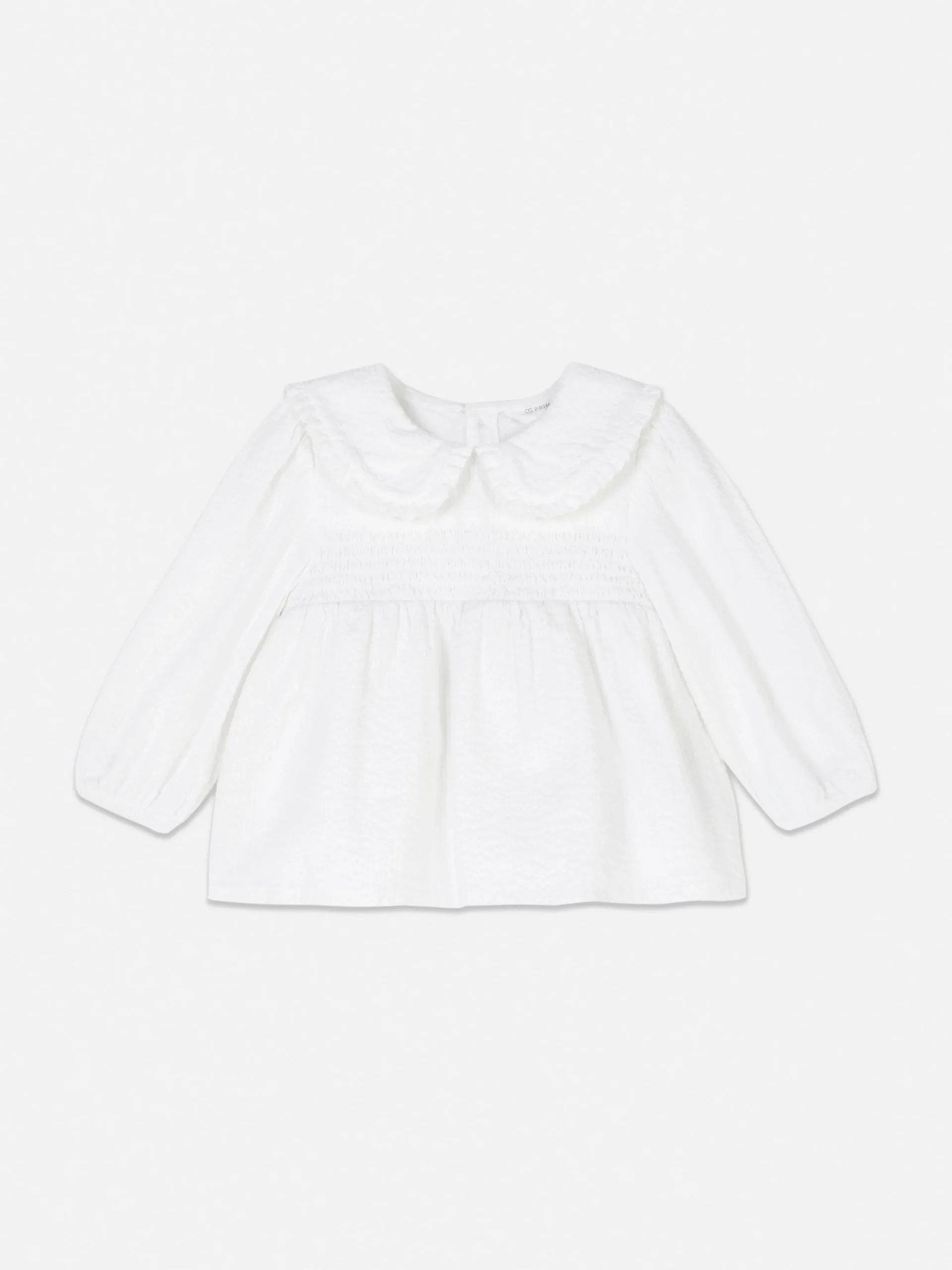 Chemisier Froncé à Col