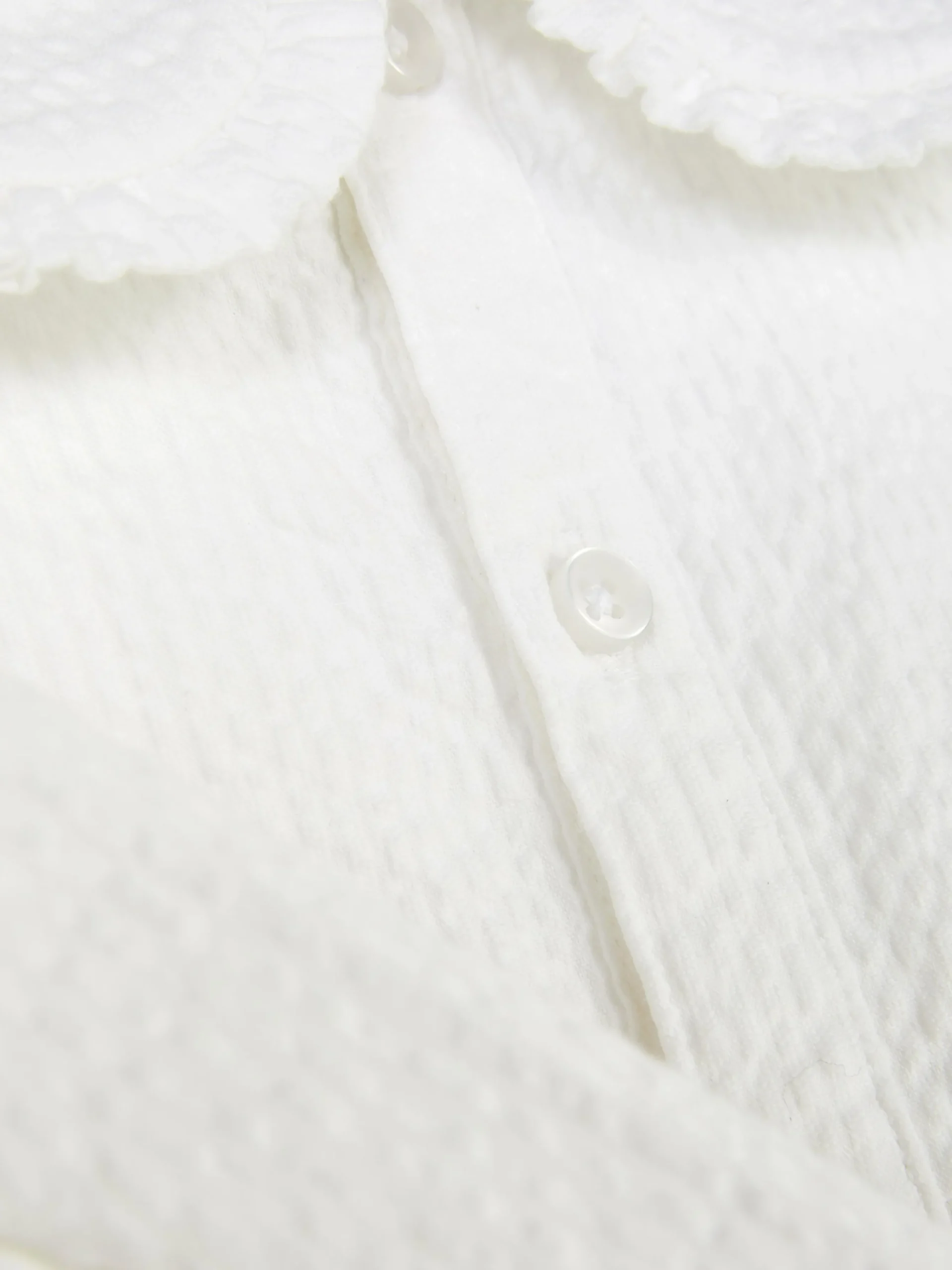 Chemisier Froncé à Col