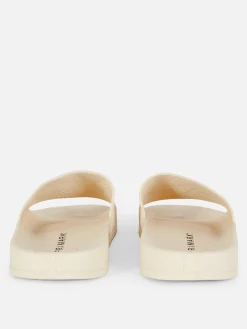 Claquettes De Piscine Avec Bride En Crochet