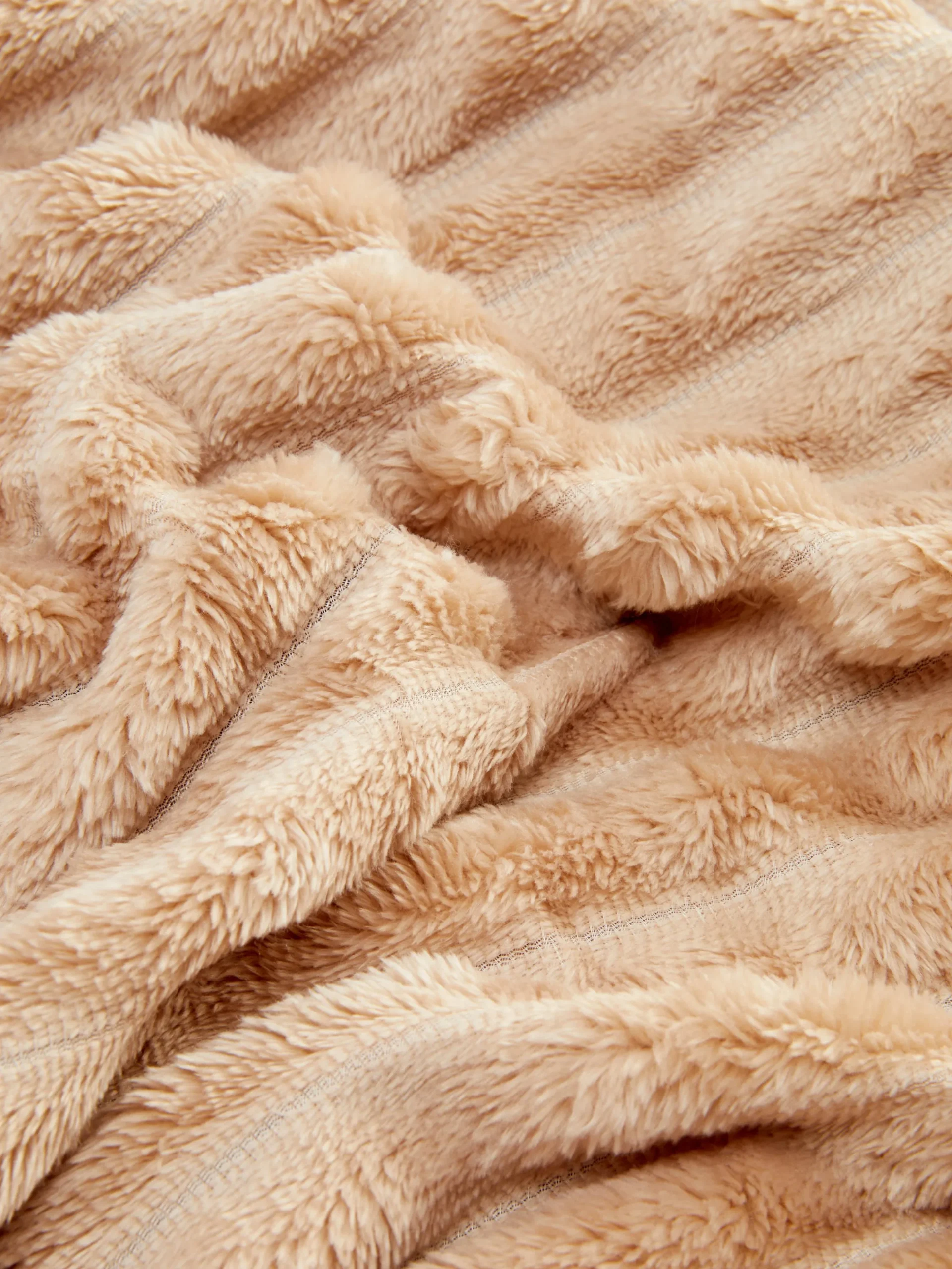 Couverture Côtelée Duveteuse Ultra-douce