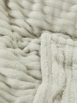 Couverture Large Côtelée