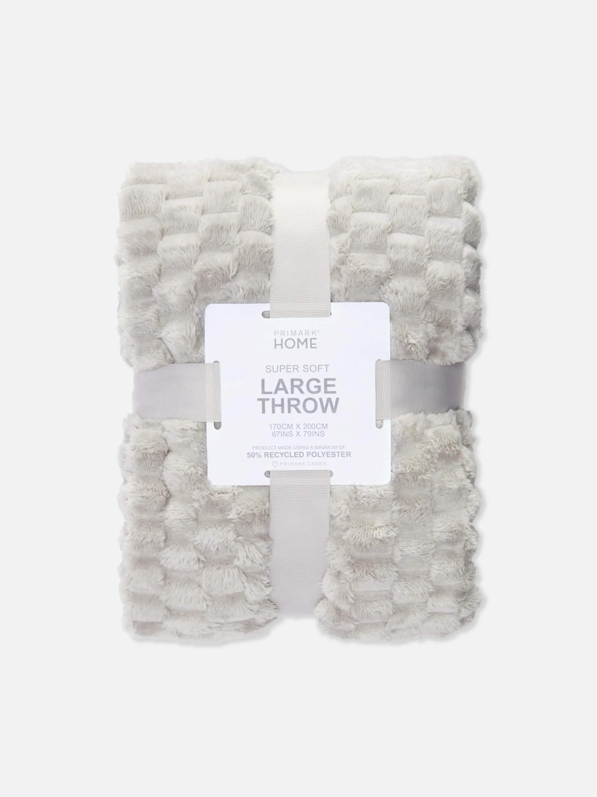 Couverture Texturée Effet Nid D'abeille Ultra-douce