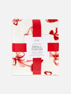 Couverture Ultra-douce à Motif Cerise