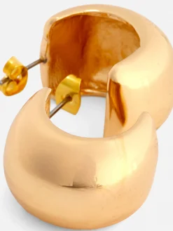 Créoles Demi-cercle épaisses