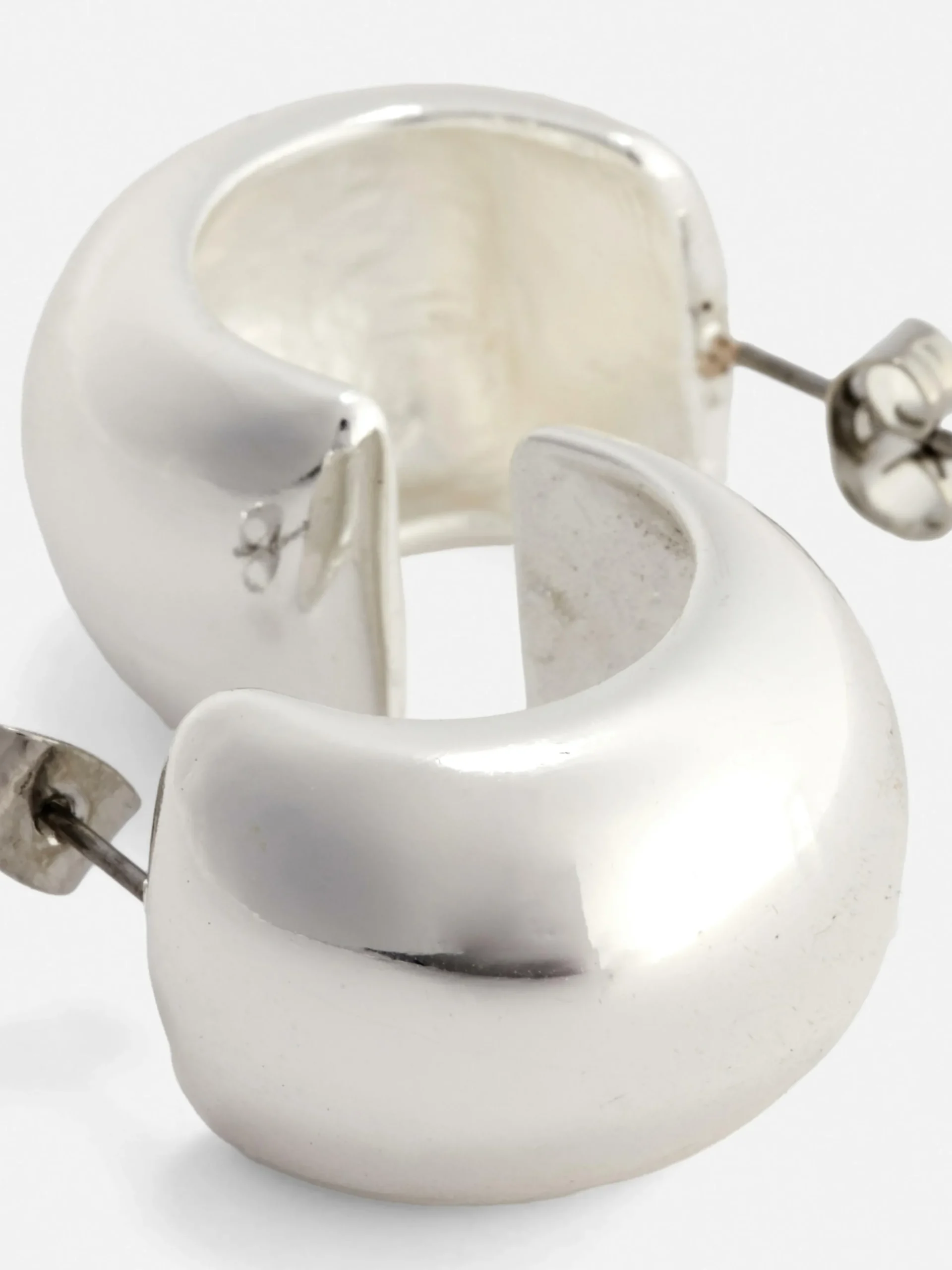 Créoles Demi-cercle épaisses