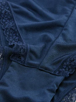 Culotte Brésilienne à Liseré En Dentelle