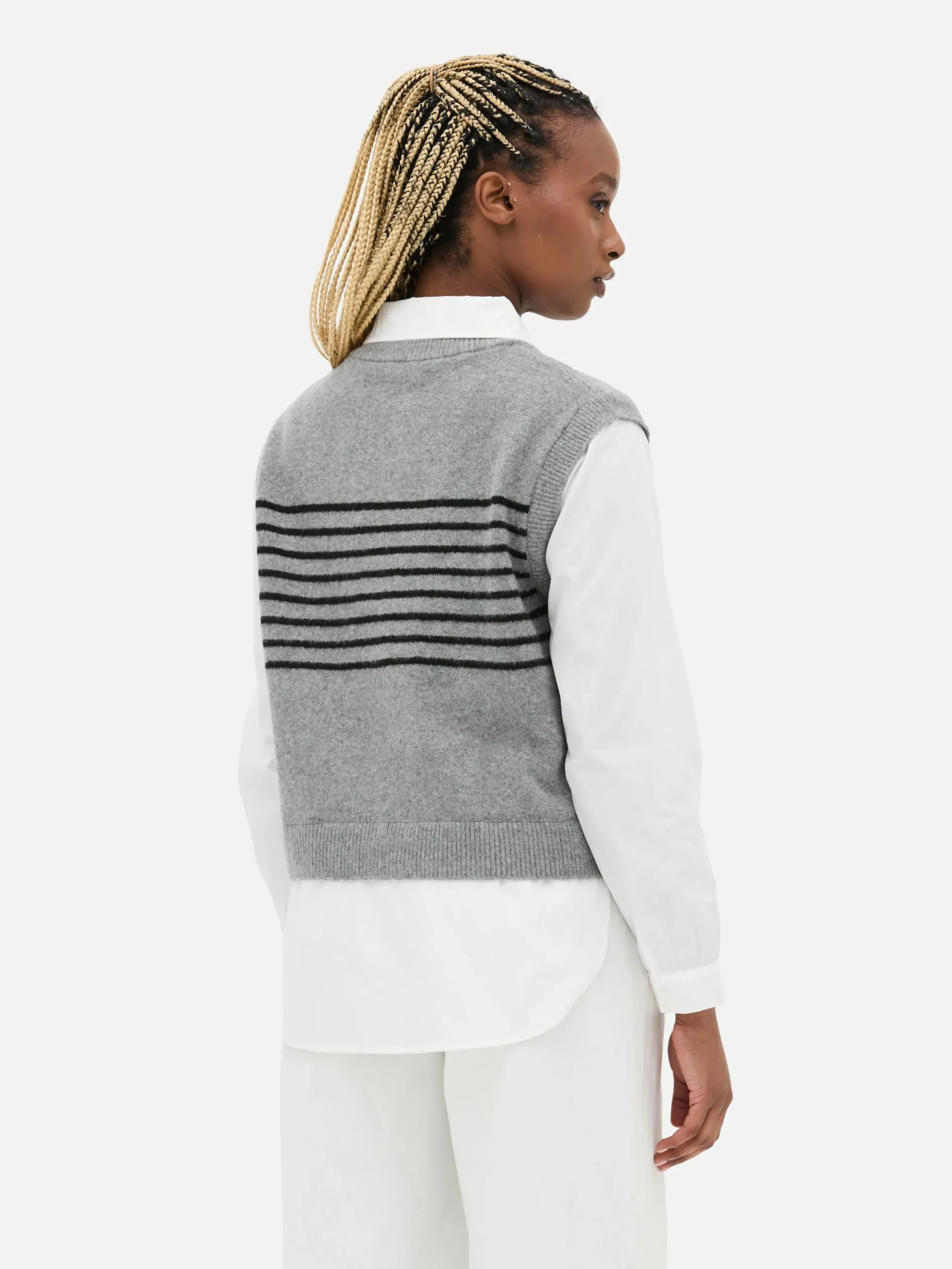 Débardeur Chemise 2-en-1 Superposé