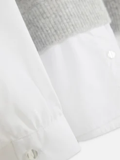 Débardeur Chemise 2-en-1 Superposé