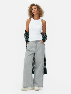 Débardeur Côtelé à Dos Nageur