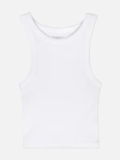 Débardeur Côtelé à Dos Nageur