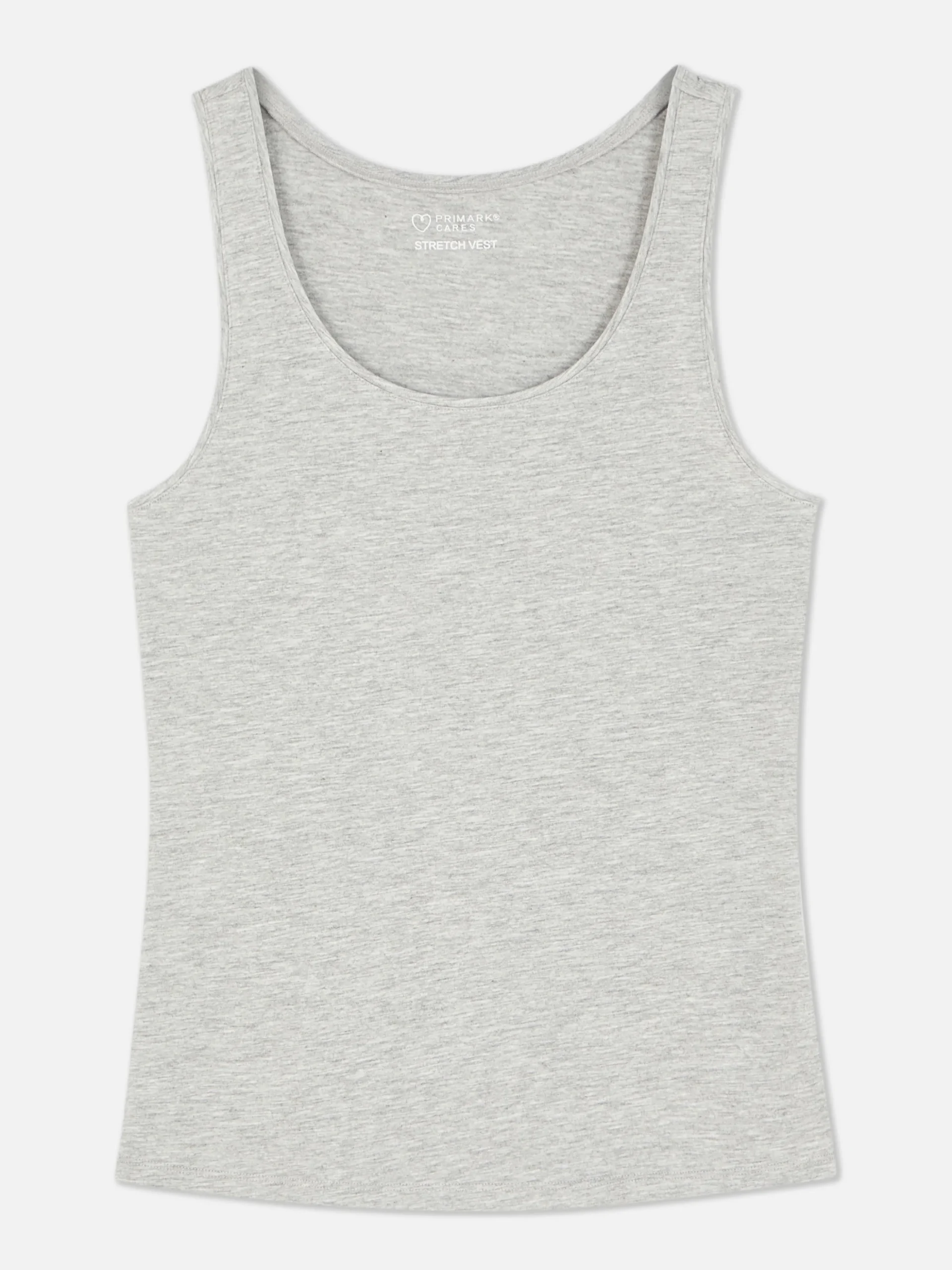 Débardeur Décolleté En Tissu Stretch