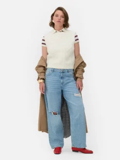 Débardeur En Maille Torsadée Rita Ora